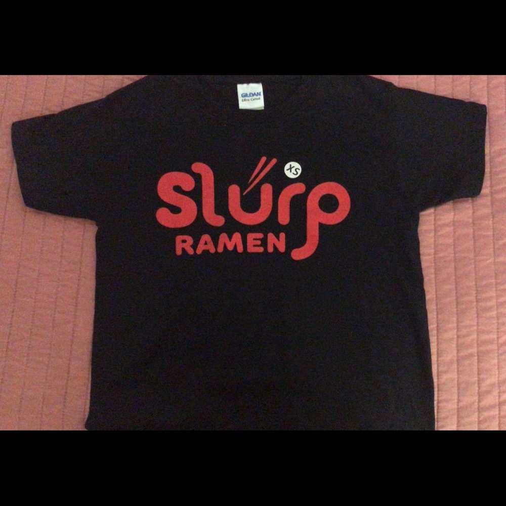 “SLURP” RAMEN SHIRT!! **GOOD QUALITY!!**
